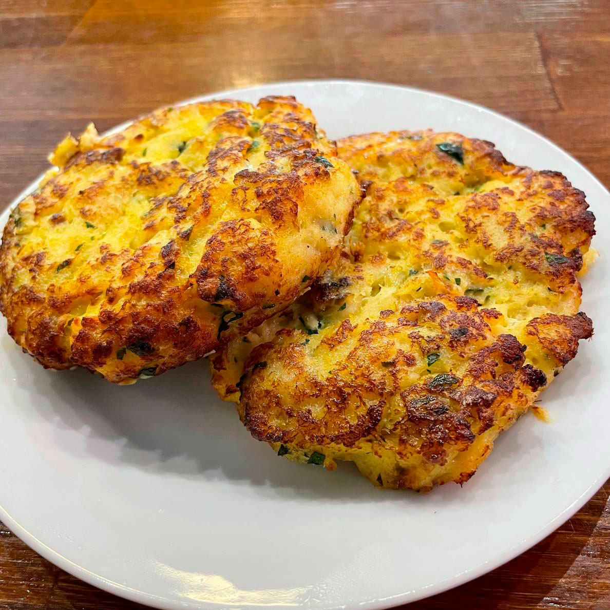 Оладьи из рыбы фото