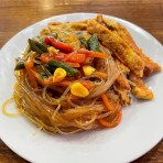 Фунчоза с овощами фото