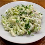 Салат с курицей и сельдереем фото
