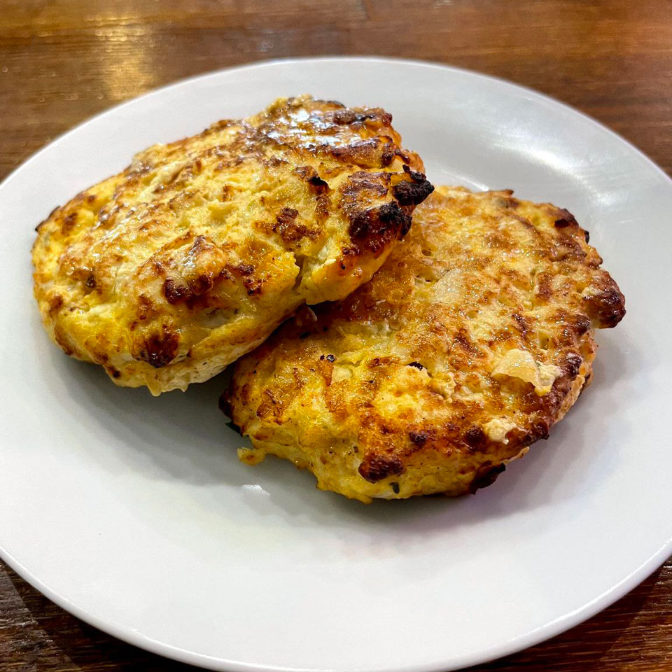 Оладушек из рубленной курицы фото